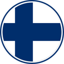 Finland Circle Badge