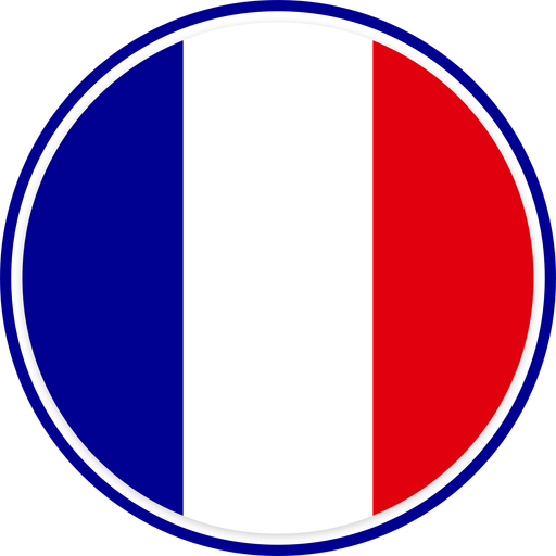 France Circle Badge