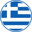 Greece Circle Badge