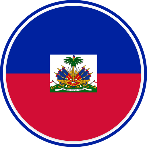 Haiti Circle Badge