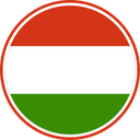Hungary Circle Badge