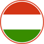 Hungary Circle Badge