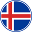 Iceland Circle Badge