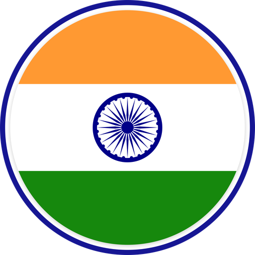 India Circle Badge