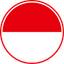 Indonesia Circle Badge