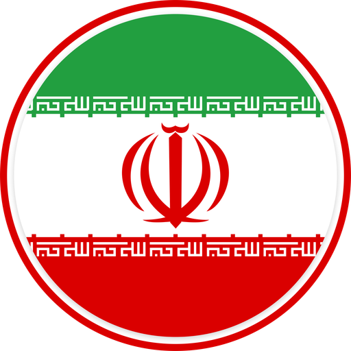 Iran Circle Badge