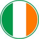 Ireland Circle Badge