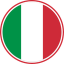 Italy Circle Badge