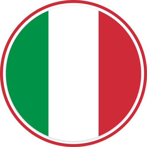 Italy Circle Badge