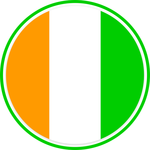 Ivory Coast Circle Badge
