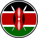 Kenya Circle Badge