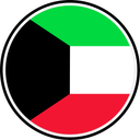 Kuwait Circle Badge