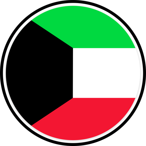 Kuwait Circle Badge