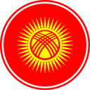 Kyrgyzstan Circle Badge