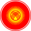 Kyrgyzstan Circle Badge