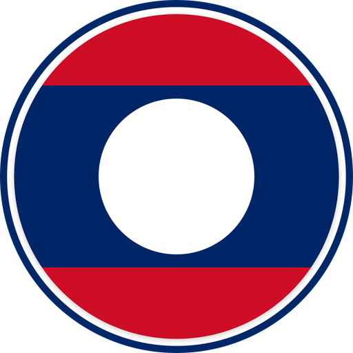 Laos Circle Badge