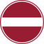 Latvia Circle Badge