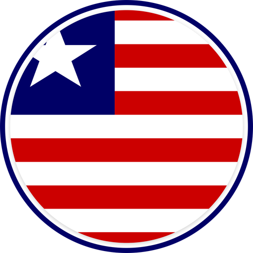 Liberia Circle Badge