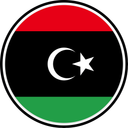 Libya Circle Badge