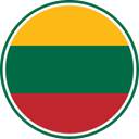 Lithuania Circle Badge