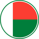 Madagascar Circle Badge