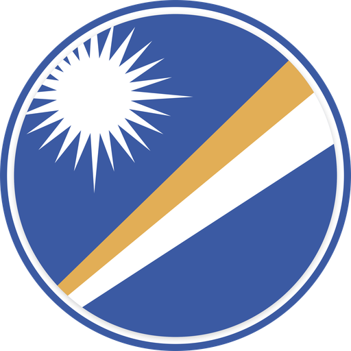 Marshall Islands Circle Badge
