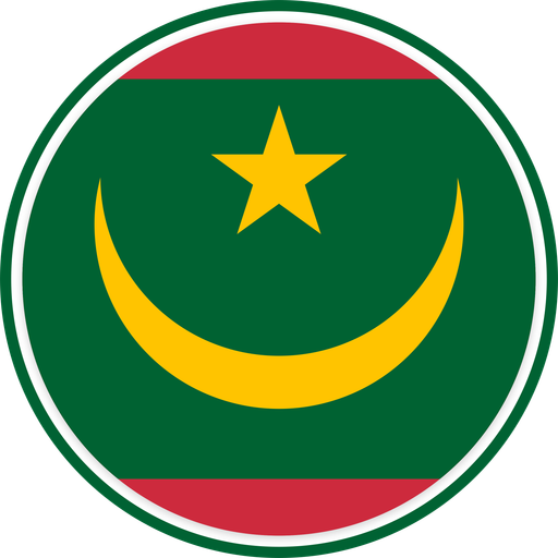 Mauritania Circle Badge