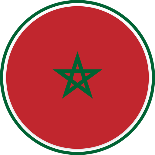 Morocco Circle Badge