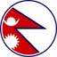 Nepal Circle Badge