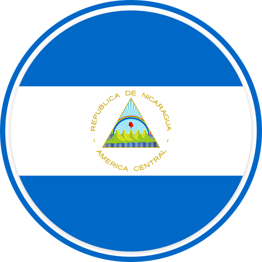 Nicaragua Circle Badge