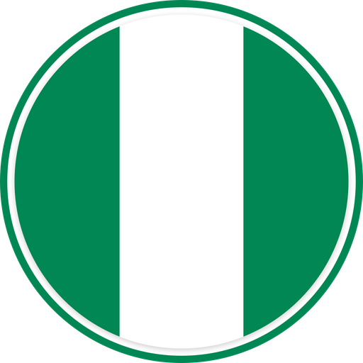 Nigeria Circle Badge