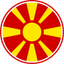 North Macedonia Circle Badge