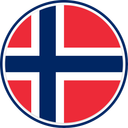 Norway Circle Badge