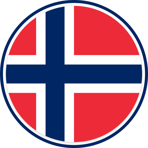Norway Circle Badge