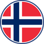 Norway Circle Badge
