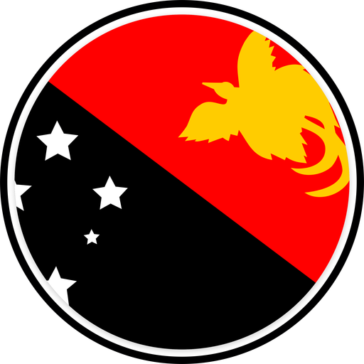 Papua New Guinea Circle Badge