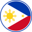 Philippines Circle Badge
