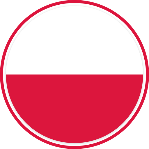 Poland Circle Badge