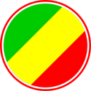 Republic Of The Congo Circle Badge