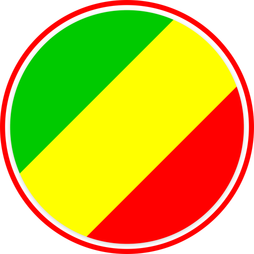 Republic Of The Congo Circle Badge