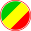 Republic Of The Congo Circle Badge