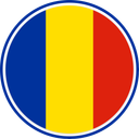 Romania Circle Badge