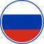 Russia Circle Badge