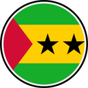São Tomé and Príncipe Circle Badge