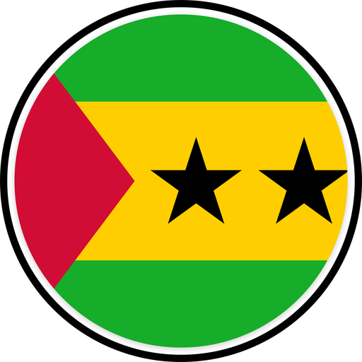 São Tomé and Príncipe Circle Badge