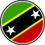 Saint Kitts And Nevis Circle Badge