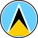 Saint Lucia Circle Badge