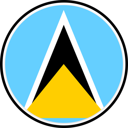 Saint Lucia Circle Badge