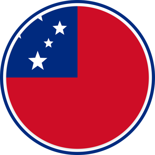 Samoa Circle Badge