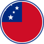 Samoa Circle Badge